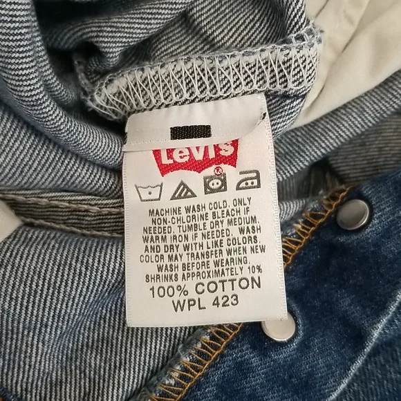 Levi's 501 XX Vintage Denim Jeans Button Fly 100% Cotton Size 33X32 - Picture 9 of 12